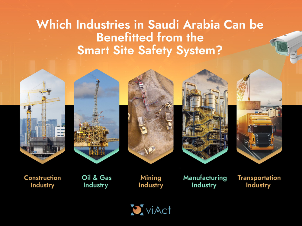 Which Industries in Saudi Arabia Can be Benefitted from the Smart Site Safety System? Smart Site Safety System Using Video Analytics for Workplace Safety for Construction, Oil & Gas, Mining, Manufacturing & Transportation Industry