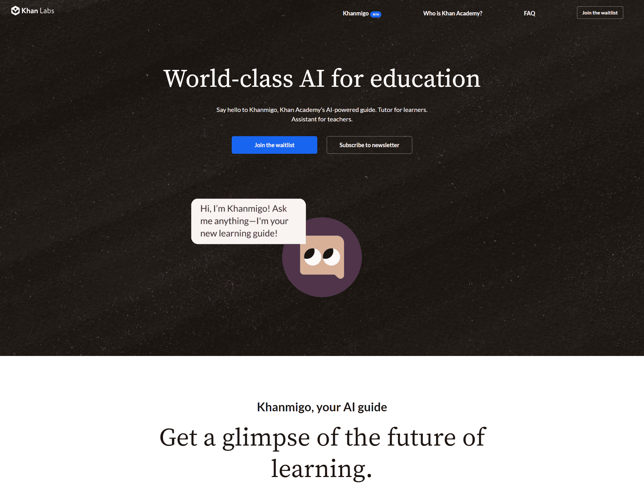 Khan Academy Khanmigo